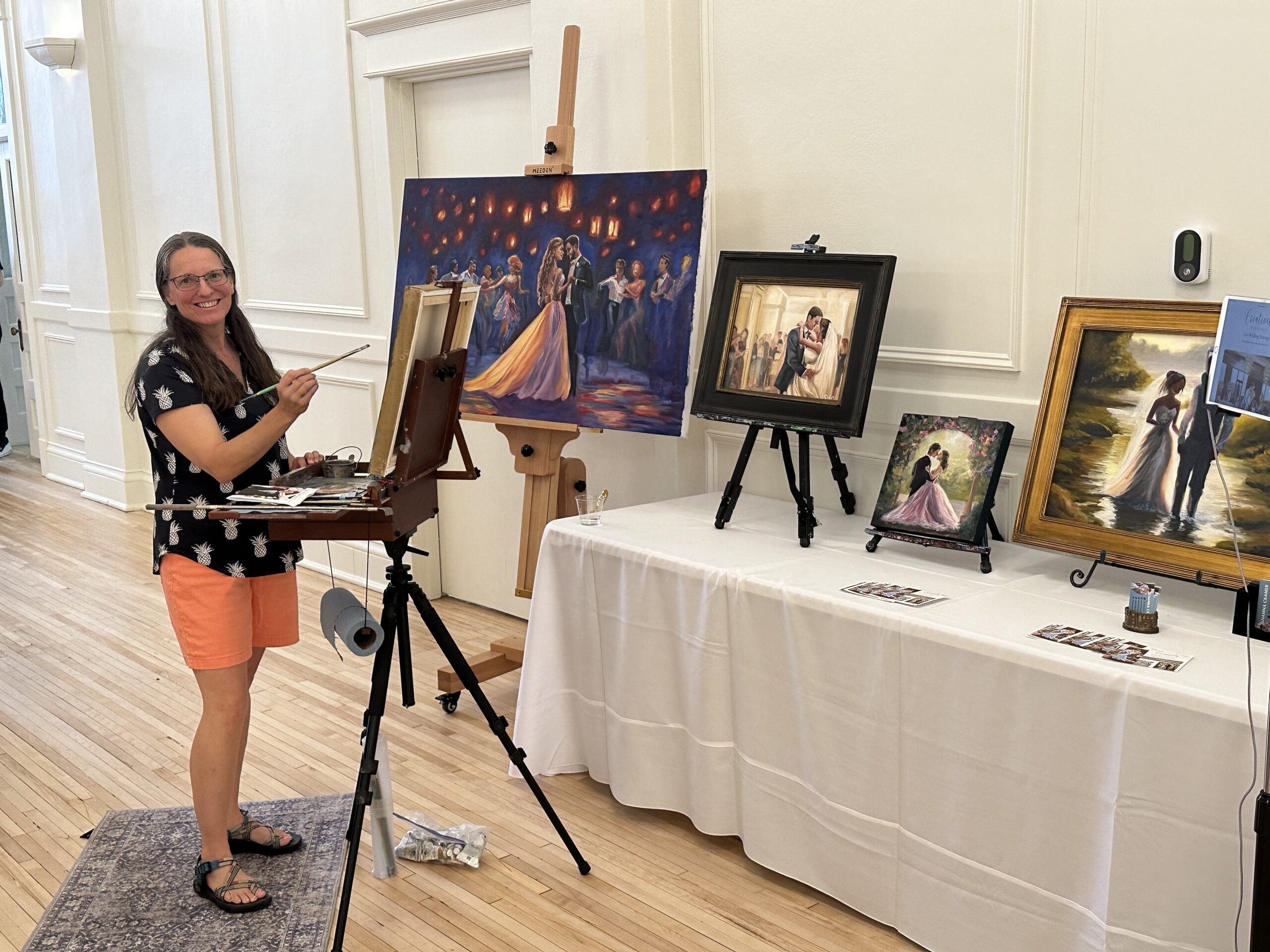 Why Hire a Live Wedding Painting Artist for Your Special Day?